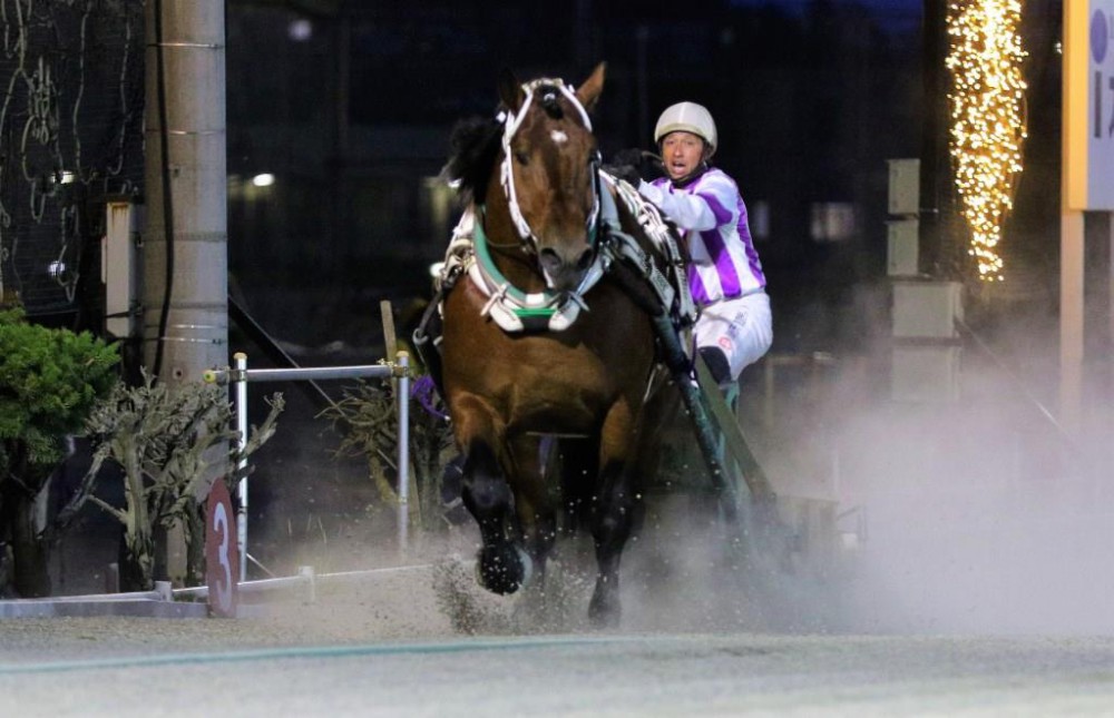 阿部武臣騎手 通算1 000勝達成 セレモニーのお知らせ 公式 ばんえい十勝