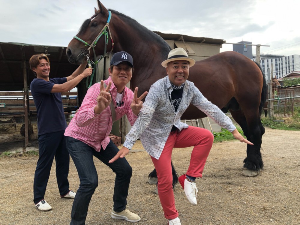 Timさんが来場されました 公式 ばんえい十勝